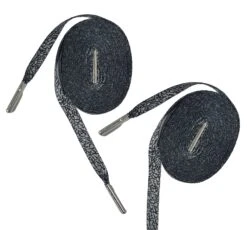 Flat Shoe Laces - Grey Elephant Sneaker Laces