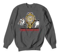Retro 3 Cool Grey Grind Time Sweater