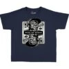 Kids -Midnight Navy 3 King Of Kings Shirt