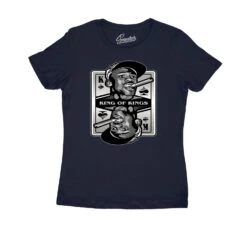 Womens -Midnight Navy 3 King Of Kings Shirt