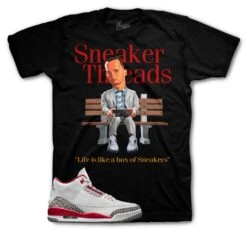 Retro 3 Cardinal Red Box Of Sneakers Shirt 9 Retro 3 Cardinal Red Box Of Sneakers Shirt -Sneaker Threads Shop sneaker tees jordan 3s cardinal red