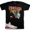 Retro 3 Cardinal Red Play For Keeps Shirt -Sneaker Threads Shop sneaker tees playing for keeps