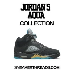 Retro 5 Aqua Bandemic Shirt -Sneaker Threads Shop sneaker tees 147c5d7b 1c54 4bca b68d 2e959f4da600