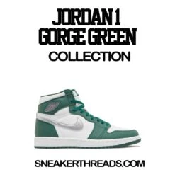 Retro 1 Gorge Green Fresh Sneakers Shirt -Sneaker Threads Shop sneaker tees 517d222b 4535 4e45 8120 1c92d114211f