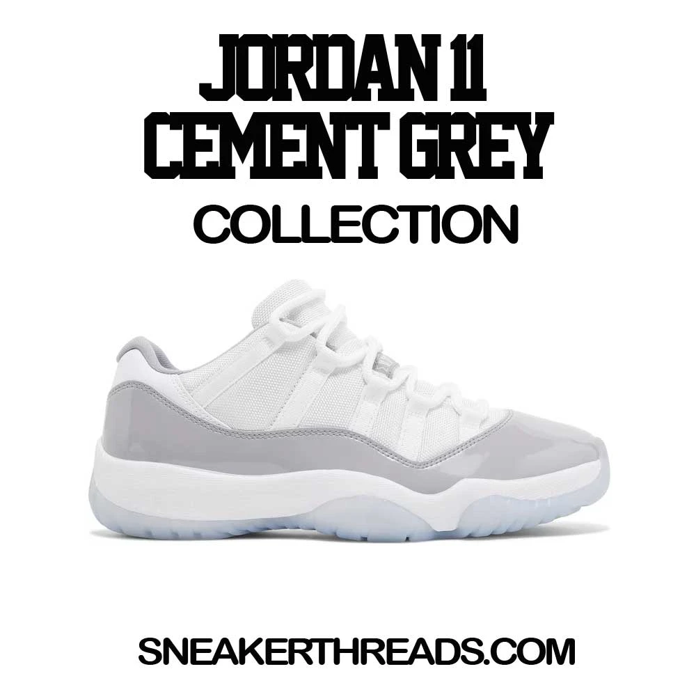 Retro 11 Cement Grey Icy Bear Jacket 4 Retro 11 Cement Grey Icy Bear Jacket - Image 2