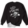 Retro 2 Cement Grey Money Over Love Sweater -Sneaker Threads Shop sweater jordan 2 cement grey shirt