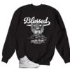 Retro 2 Cement Grey Blessed Angel Sweater -Sneaker Threads Shop sweater jordan 2 cement grey shirts