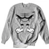 Retro 2 Cement Grey Raging Face Sweater -Sneaker Threads Shop sweater jordan 2s cement grey shirt