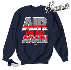 Retro 12 Japan Air We Go Sweater