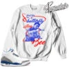 Retro 3 True Blue Sting Sweater -Sneaker Threads Shop sweaters match jordan 3 true blue og retro 3 crew