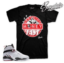 Retro 8 Alternate Blowing Money Fast Shirt