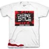 Retro 11 Cherry Enjoy Your Sole Shirt -Sneaker Threads Shop tees MATCH jordan 11 cherry