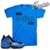 Foamposite Royal Stay Humble Shirt -Sneaker Threads Shop tees match foamposite pro royal foam varsity blue shirts