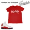 Kids - Retro 13 True Red Enjoy Chi Shirt 2 Kids - Retro 13 True Red Enjoy Chi Shirt -Sneaker Threads Shop toddlers jordan 13 og chicago tee match boys shirts