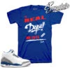 Retro 3 True Blue No Cuts Shirt -Sneaker Threads Shop true blue shirts match jordan 3