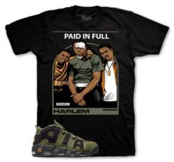 More Uptempo 96 Cargo Khaki Frenemies Shirt