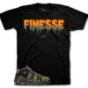 More Uptempo 96 Cargo Khaki Finesse Shirt 1 More Uptempo 96 Cargo Khaki Finesse Shirt -Sneaker Threads Shop uptempo 96 cargo khaki sneaker tee