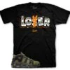 More Uptempo 96 Cargo Khaki Lover Shirt -Sneaker Threads Shop uptempo 96 cargo khaki sneaker tees match