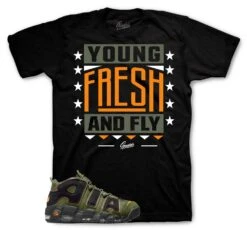 More Uptempo 96 Cargo Khaki Young Fresh Shirt