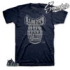 Uptempo Hoyas Never Fear Shirt -Sneaker Threads Shop uptempo hoyas sneaker tees match loud and clear shoes