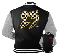 Retro 12 Reverse Taxi Checkered Jacket