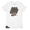 Womens - Woodland Camo 10 Living Life Shirt -Sneaker Threads Shop w jordan 10 cam shirts