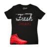 Womens - Chile Red 9 Fresh Sneakers Shirt -Sneaker Threads Shop womens Jordan 9 chile red sneaker tee