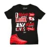 Womens - Chile Red 9 Love Kicks Shirt -Sneaker Threads Shop womens Jordan 9 chile red sneaker tees