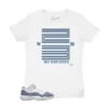 Womens - Diffused Blue 11 Win 23 Shirt -Sneaker Threads Shop womens jordan 11 diffused blue shirt