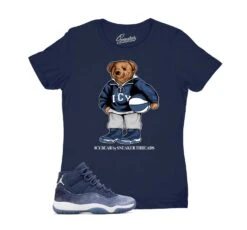 Womens - Midnight Navy 11 Icy Bear Shirt