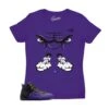 Womens - Field Purple 12 Raging Face Shirt -Sneaker Threads Shop womens jordan 12s field purple tees match