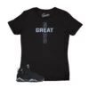 Womens - Chambray 7 Greatness Cross Shirt -Sneaker Threads Shop womens jordan 7 chambray shirts match