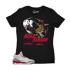Womens - Retro 3 Cardinal Red Killa Season Shirt -Sneaker Threads Shop womens sneaker tees killa season