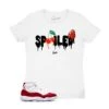 Womens - Cherry 11 Spoiled Shirt -Sneaker Threads Shop womenss jordan 11 cherry sneaker shirts