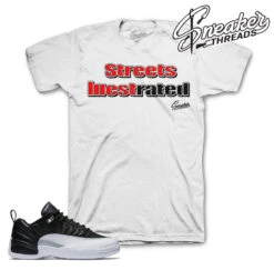 Retro 12 Playoff IllestRated Shirt -Sneaker Threads Shop x gear tee