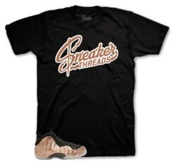 Foamposite Copper Sneaker Threads Shirt