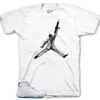 Retro 11 Legend Blue Air Tony Shirt -Sneaker Threads Shop z jordan 11 columbia legend blue tees