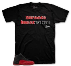 Retro 12 Flu Game Illesrated Shirt