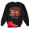 Retro 9 Chile Red Thug Bears Sweater