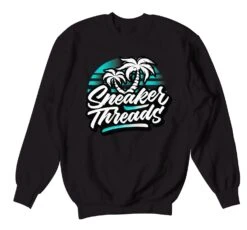 Retro 13 Island Green ST Palms Sweater