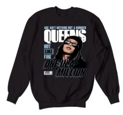 Retro 5 Bluebird Queens Sweater