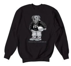 Retro 11 Cool Grey Cool Bear Sweater
