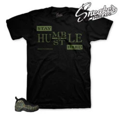 Foamposite Legion Green Stay Humble Shirt